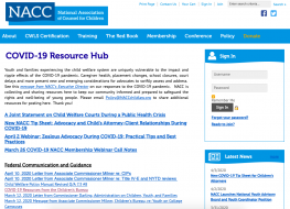 image of landing page
