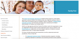 image of landing page