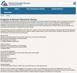 image of landing page