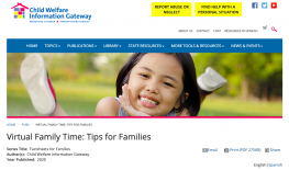 image of landing page